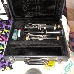 Clarinet And Note Sheet Stand