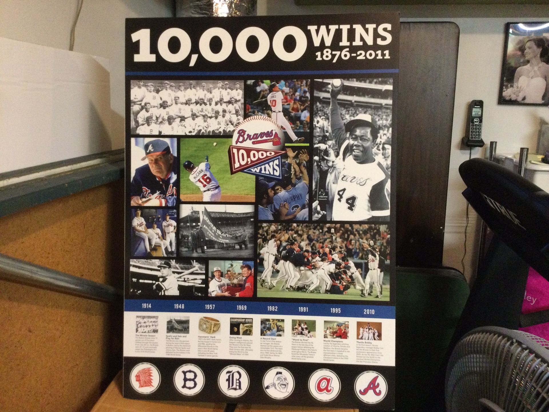 Braves limited edition poster