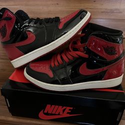 Jordan 1 Pantent Bred Size 8.5