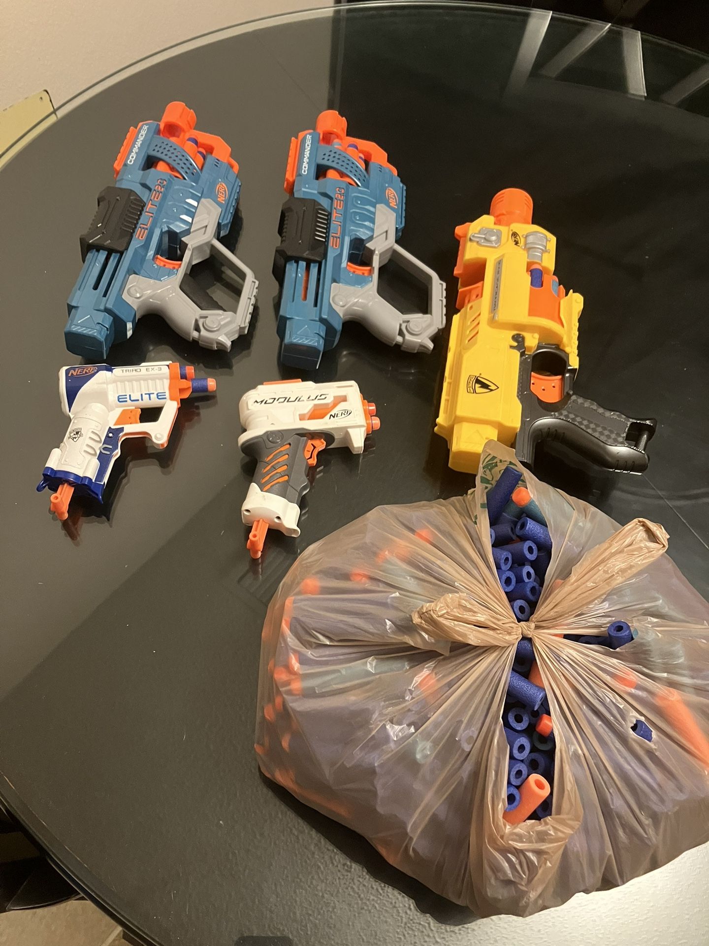 Nerf Guns + Ammo