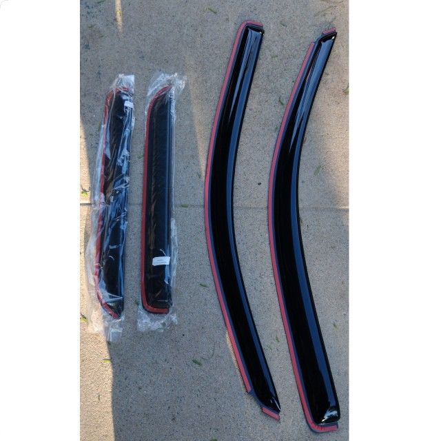 14-18 Chevrolet Silverado / GMC Sierra Double Cab Window Visors