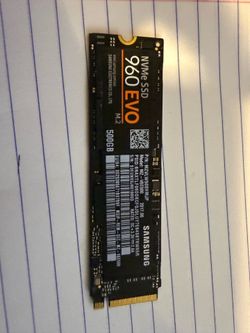 Samsung 500GB nvme ssd 960 Evo