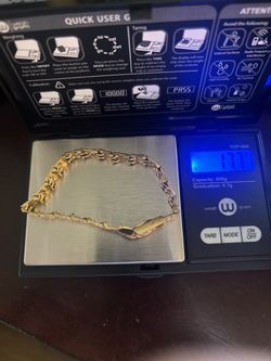 gold nugget bracelet 10k
