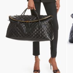 YSL Leather Duffle Bag