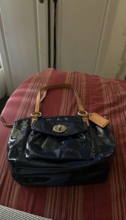 Blue Coach. Bag