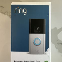 Ring - Battery Doorbell Pro Smart Wi-Fi Video Doorbell