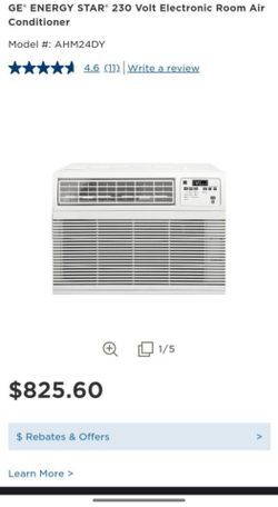 $300 Ac window unit.