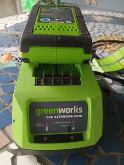 Greenworks 24 volt battery and charger