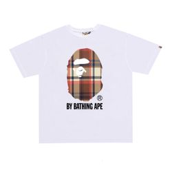 White Bape tee