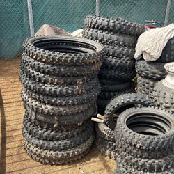 Dirt Bike Tires/no Quad Tires Tho. 