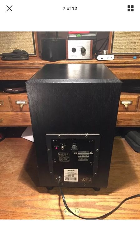 Pioneer sw20 subwoofer 2025