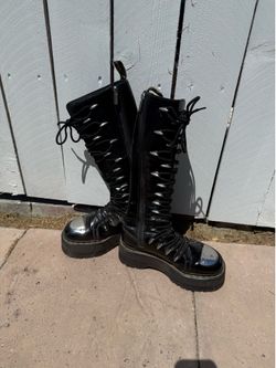 Dr. Martens Size 8 platform boot