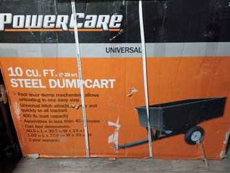 Power Care steel Dump Cart