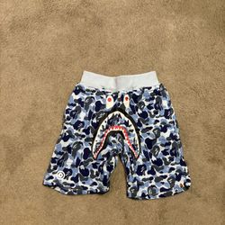 blue Bape Shorts