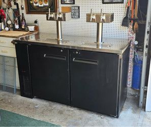 60” 4-Tap Kegerator
