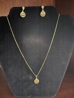 18k Goldfilled /Brazilian Gold Set