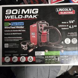 90i MIG& FLUX CORE LINCOLN WELDER