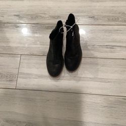 Black Free People Ankle Boots