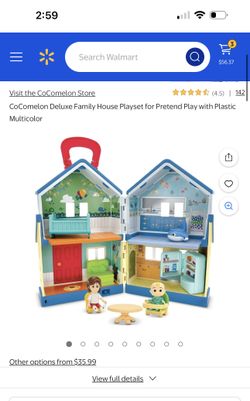 CoComelon Deluxe Family House Playset for Pretend Play 