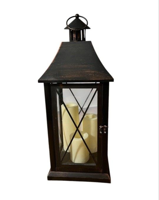 Sternohome Battery Operated 3 Candle Lantern