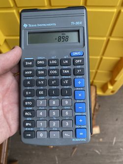 Texas instrument calculator