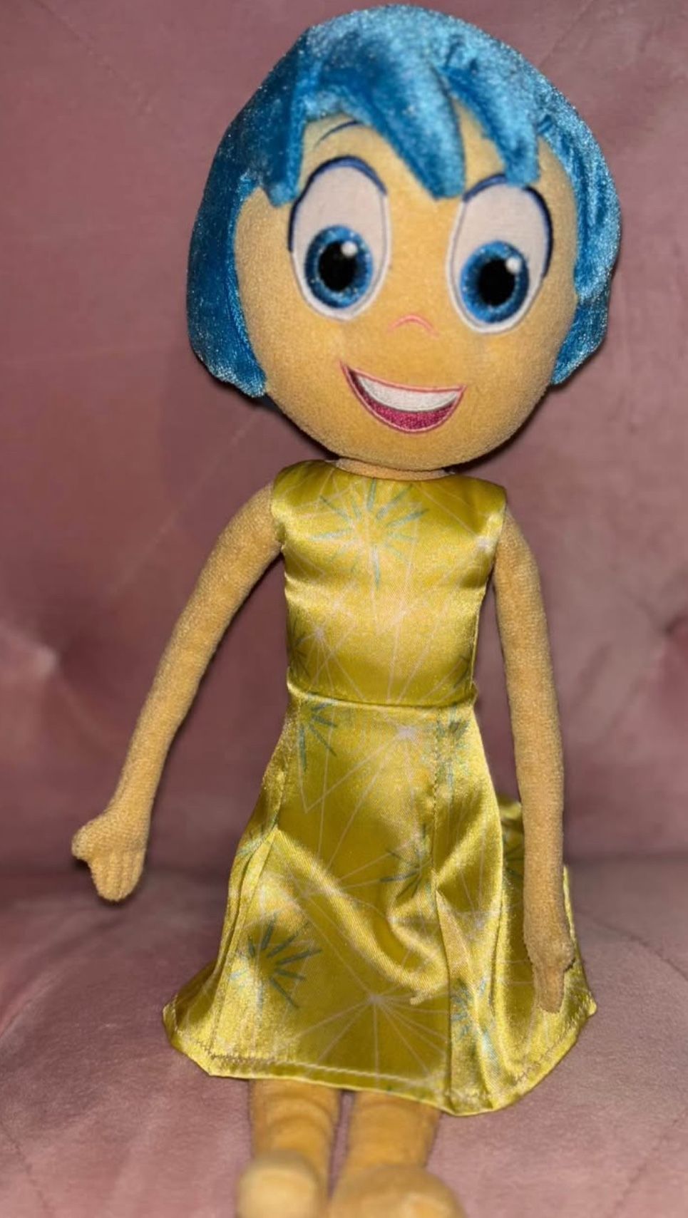 DISNEY STORE EXCLUSIVE INSIDE OUT JOY PLUSH