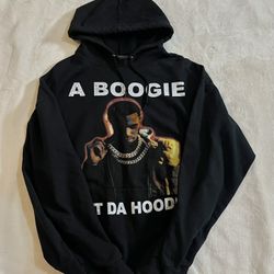 A Boogie Wit A Hoodie Graphic Hoodie Adult Unisex Sz Large.