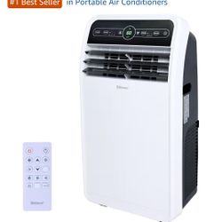 Shinco 12,000 BTU Portable Air Conditioner, Portable AC Unit with Built-in Cool, Dehumidifier&Fan Modes for Room up to 450 sq.ft, with Remote Control,
