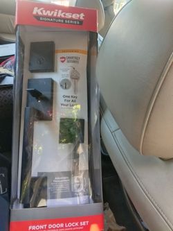 Kwikset signature series smart key door lock