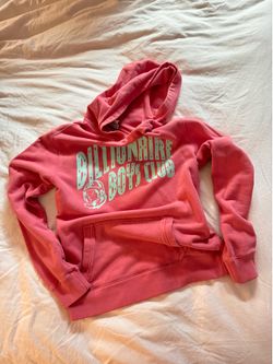 Billionaire boys club hoodie pink men’s size