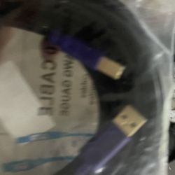 USB printer cord 30 ft new 