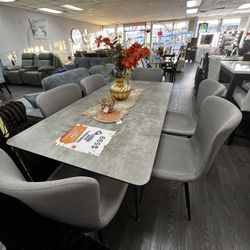 7pcs Dining Set 🍁🖤