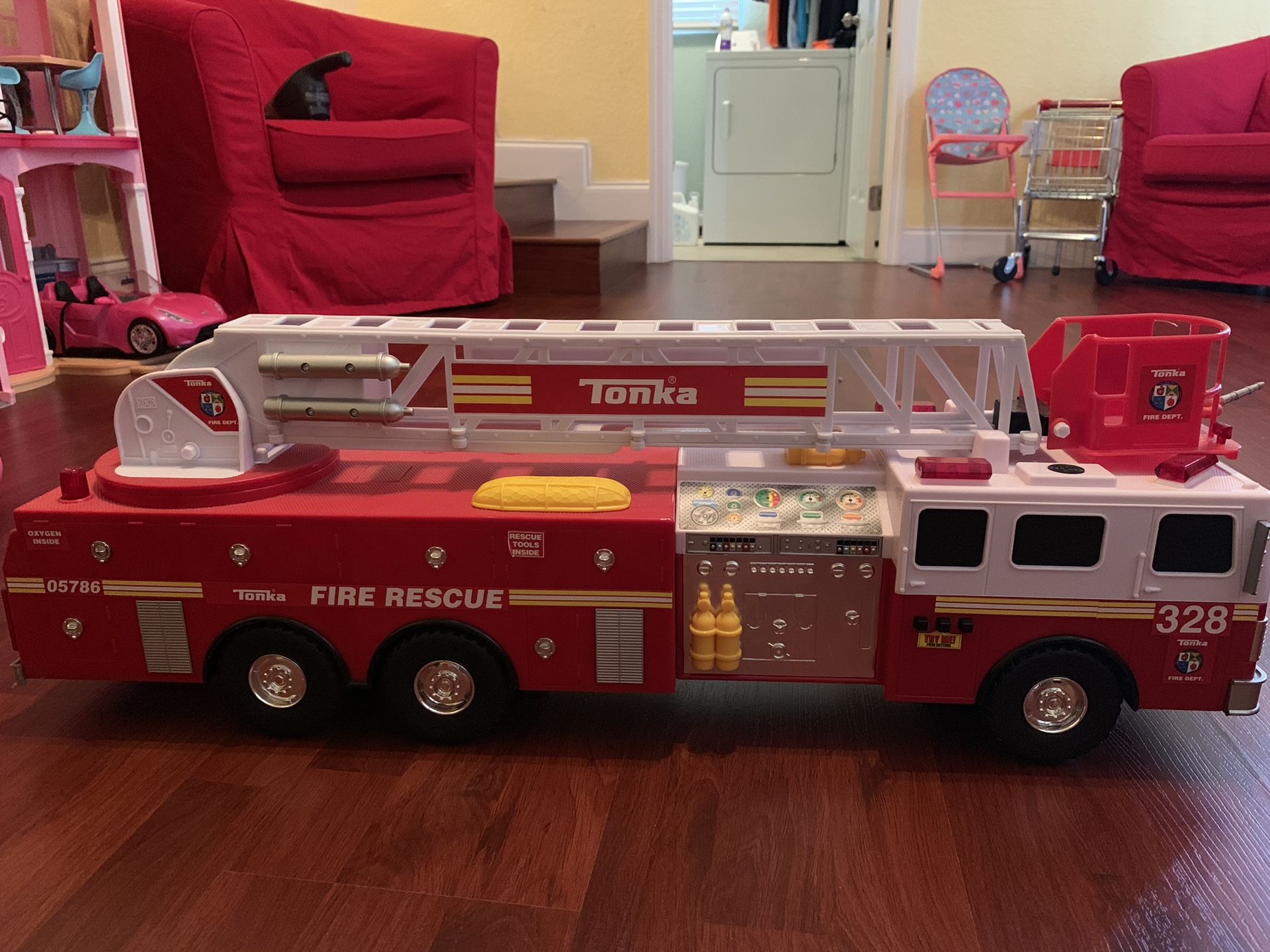 Tonka fire truck