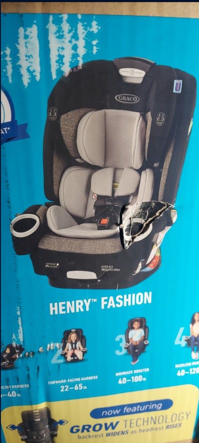 Graco 4Ever DLX Snuglock All In 1 Car Seat Brand New 