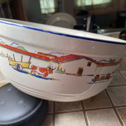 Harker HOTOVEN Vintage hand painted bowl
