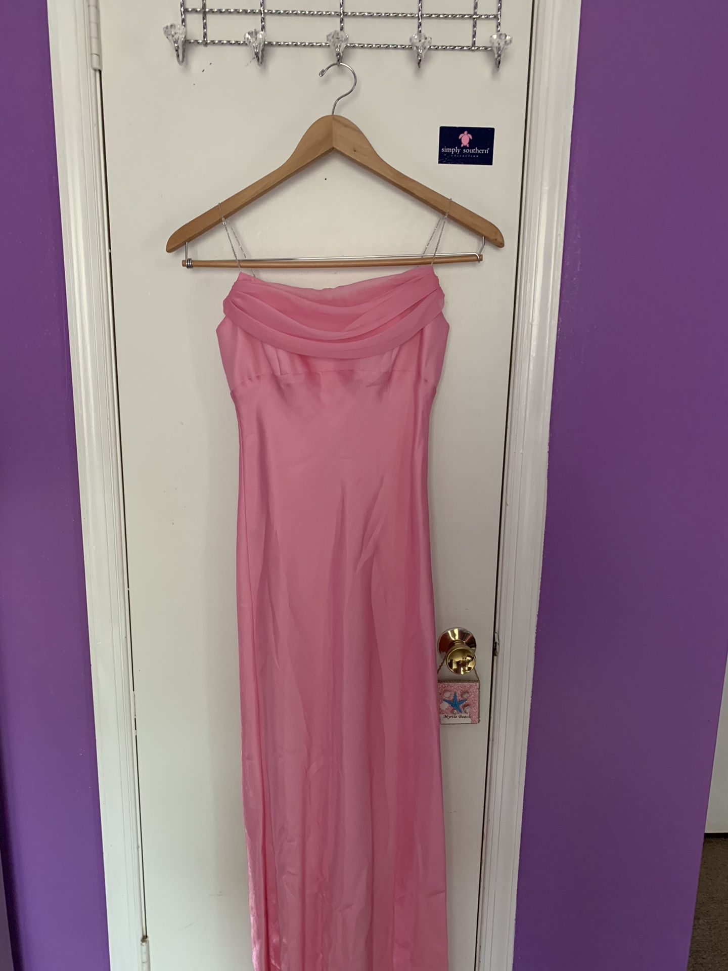 Beautiful pink , prom/party dress size small