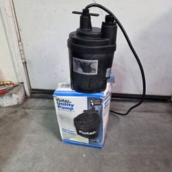 Flotec Submersible Utility Water Pump 1/6 hp