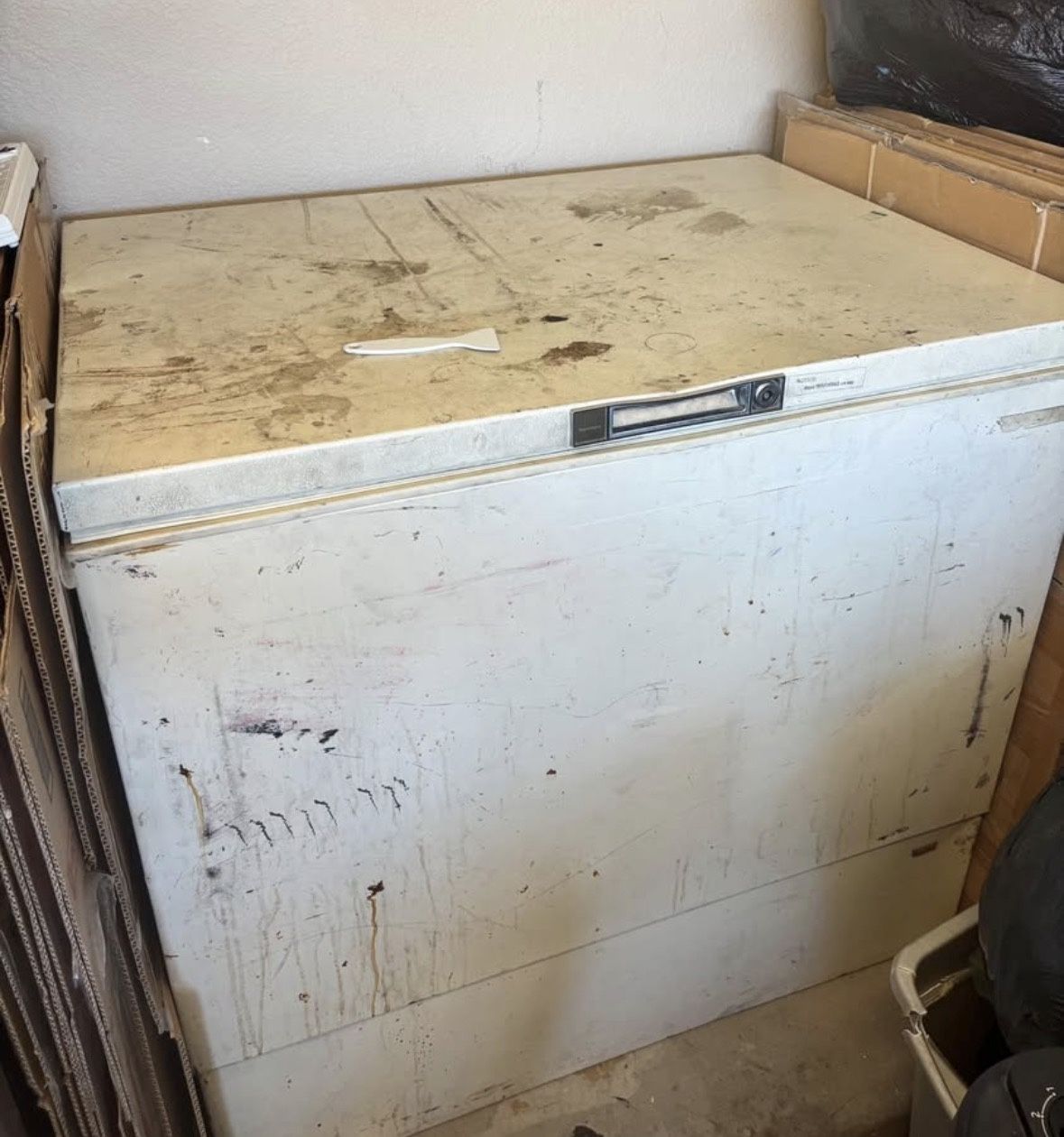 Old Chest Freezer