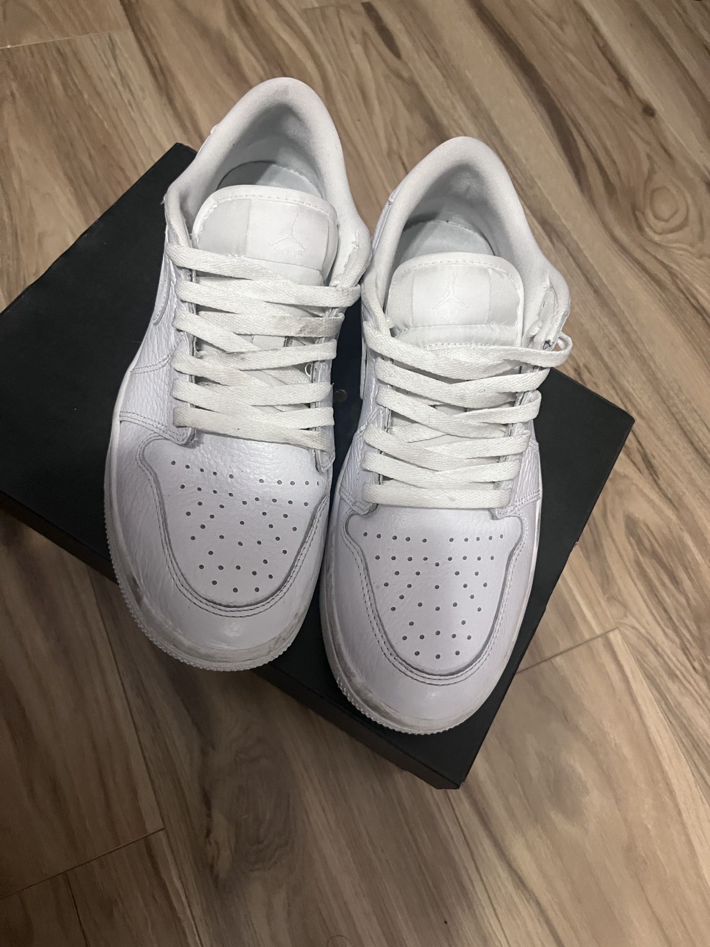 Jordan One Low White