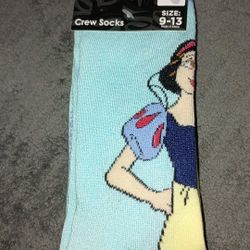 SNOW WHITE CREW SOCK's 