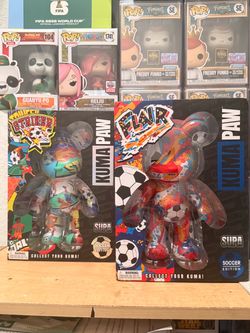 Kuma Paw Supa Soccer Edition Figure Set of 2