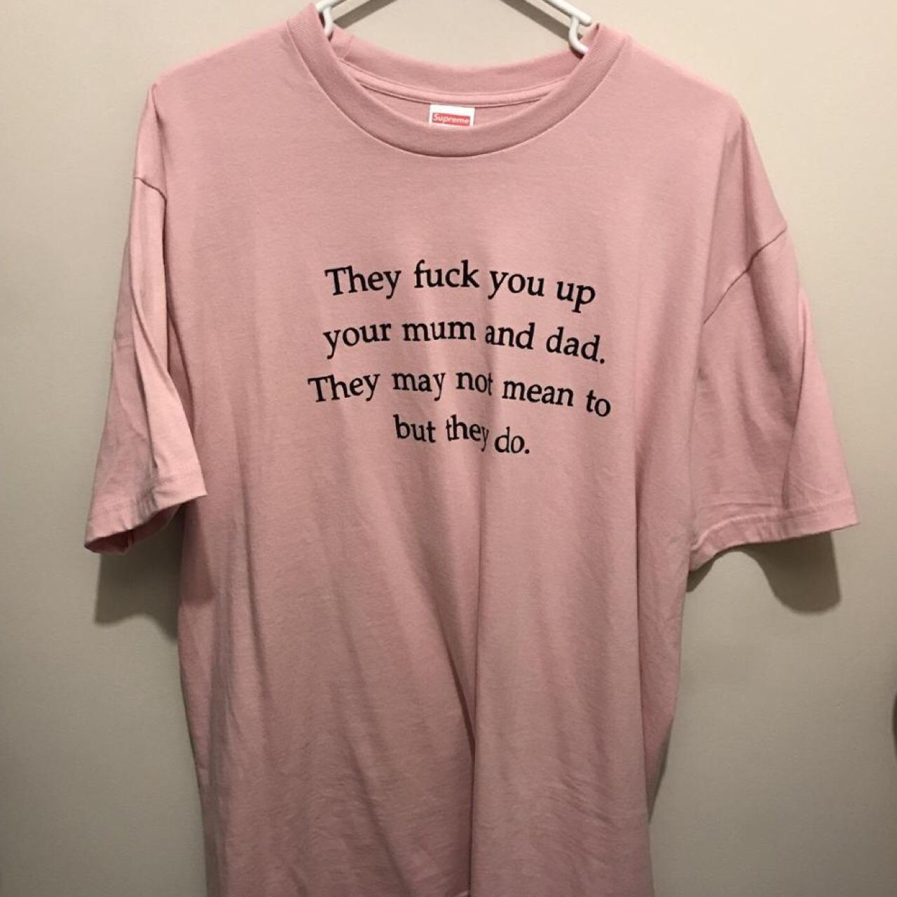 Supreme They F*ck you up tee