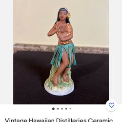 Vintage Hawaiian Distillery Ceramic W/ Liquor Inside