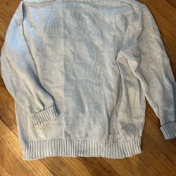 Men's beige sweater size medium 