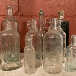 Amazing Vintage Glass Bottles