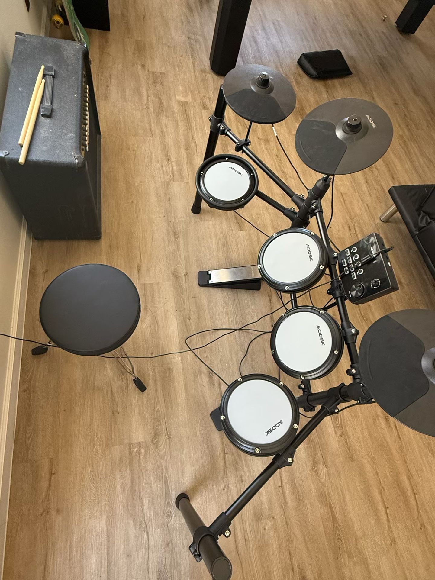 Kids Electric Drum Set 