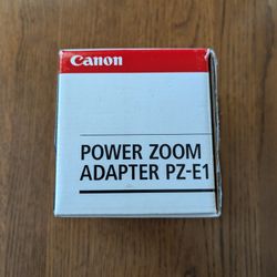 Canon Power Zoom PZ-E1 Zoom Adapter