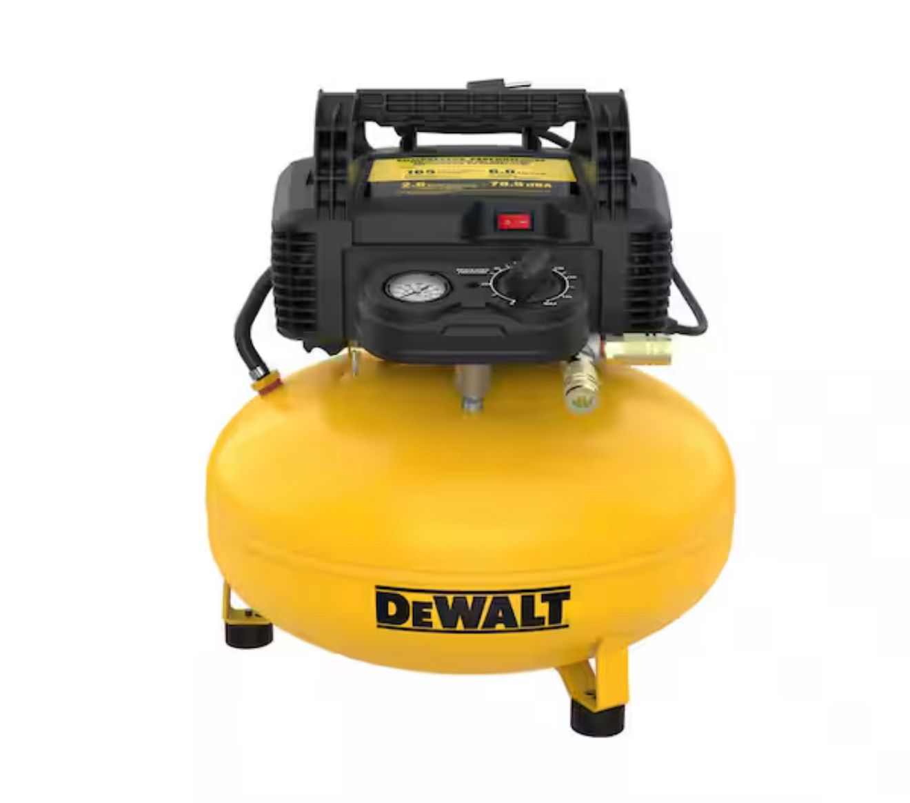 6 gal. 165 PSI Portable Electric Pancake Air Compressor