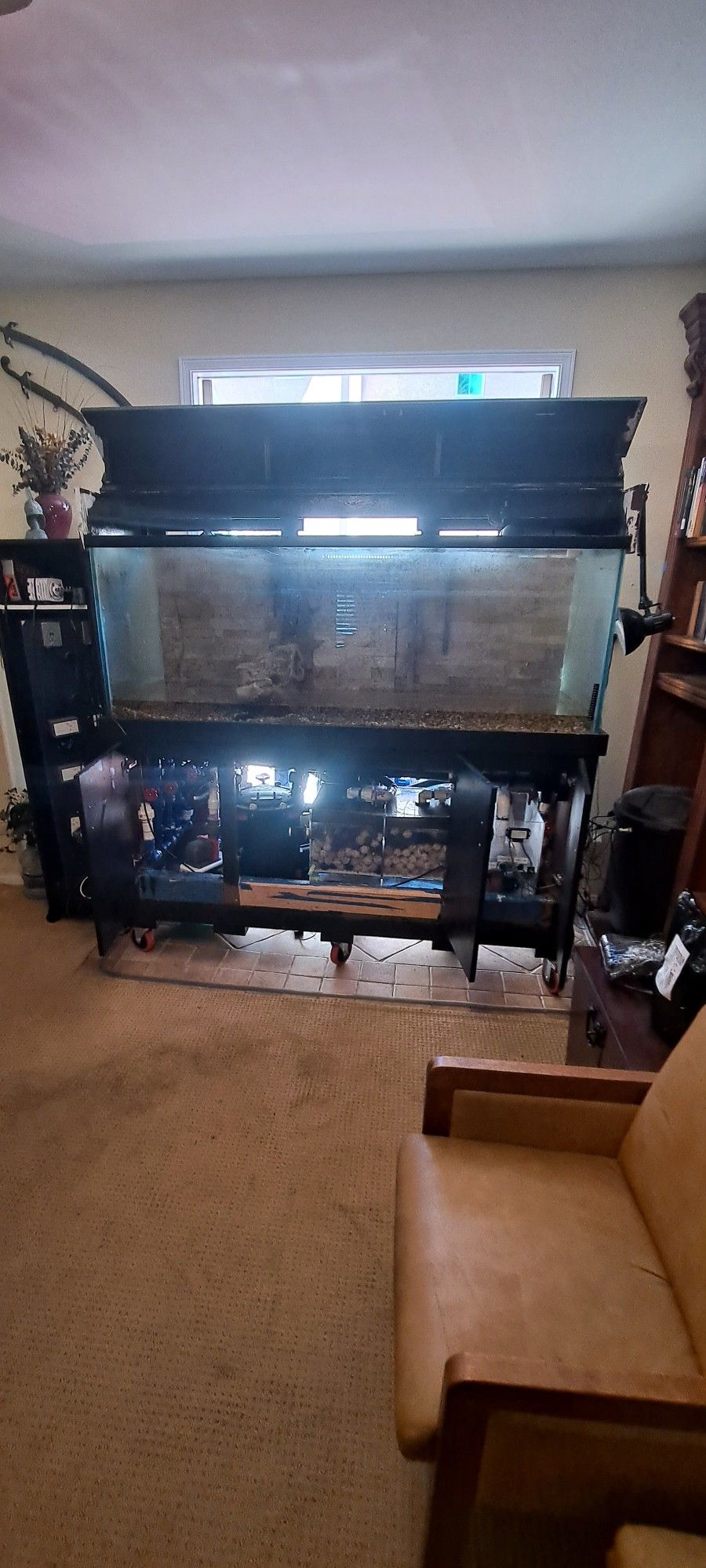 200 Gallon Glass Aquarium With Neptune System