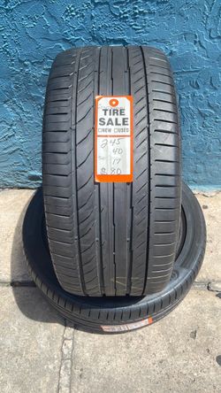 245/40/17 Continental ContiSportContact 5